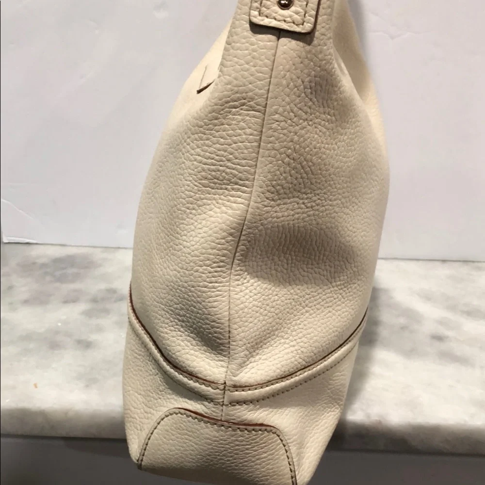 Kate Spade Hudson Pebble Leather Large Hobo Bag Cream/Off White in EUC - Picture 5 of 16